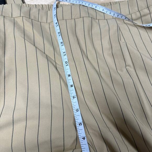 La Ligne x Target NWOT High Waist Wide Leg Striped Trousers Size 3X Pinstripe - Picture 9 of 10